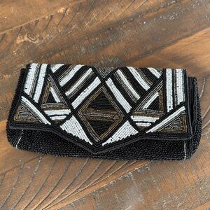 Express Beaded Clutch